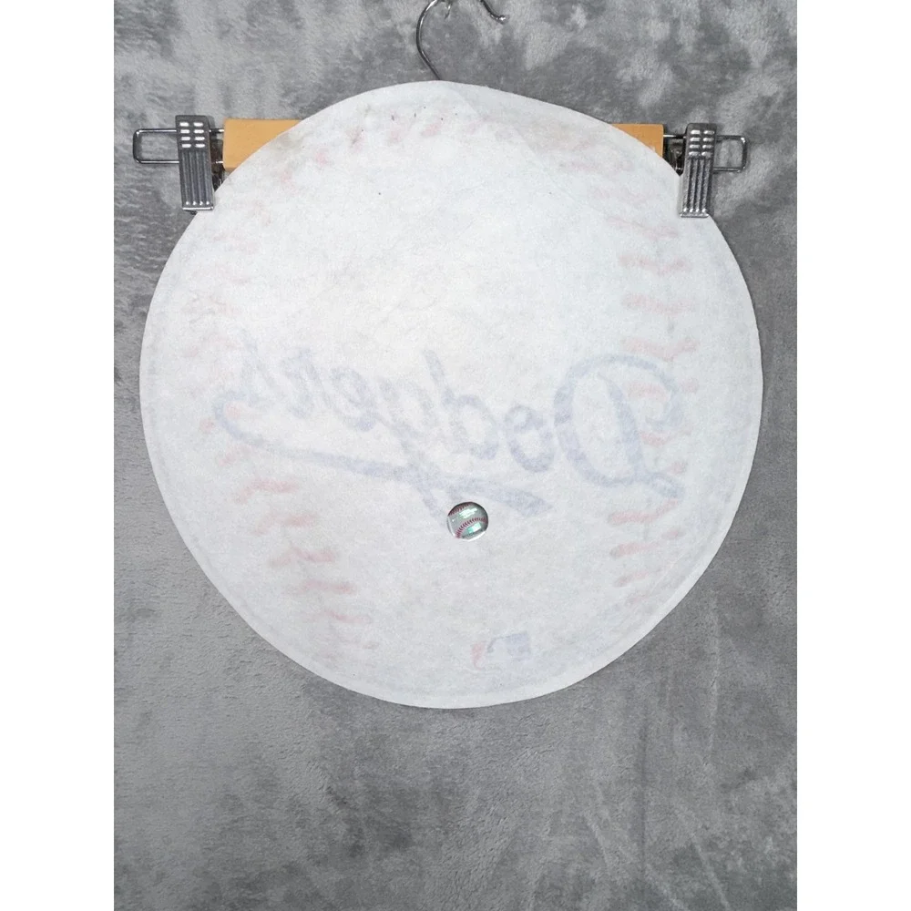 Los Angeles Dodgers Baseball Sign Official MLB Licensed 14 Inch Round Decor Felt